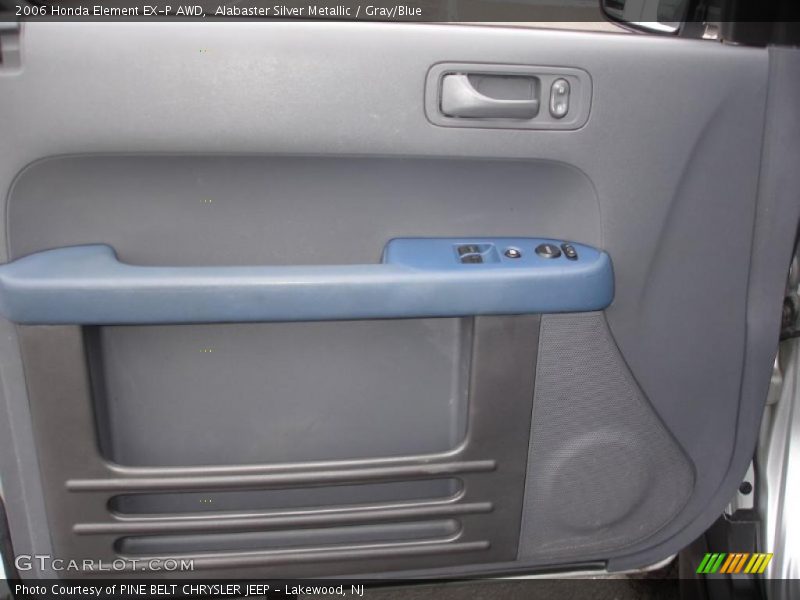 Alabaster Silver Metallic / Gray/Blue 2006 Honda Element EX-P AWD