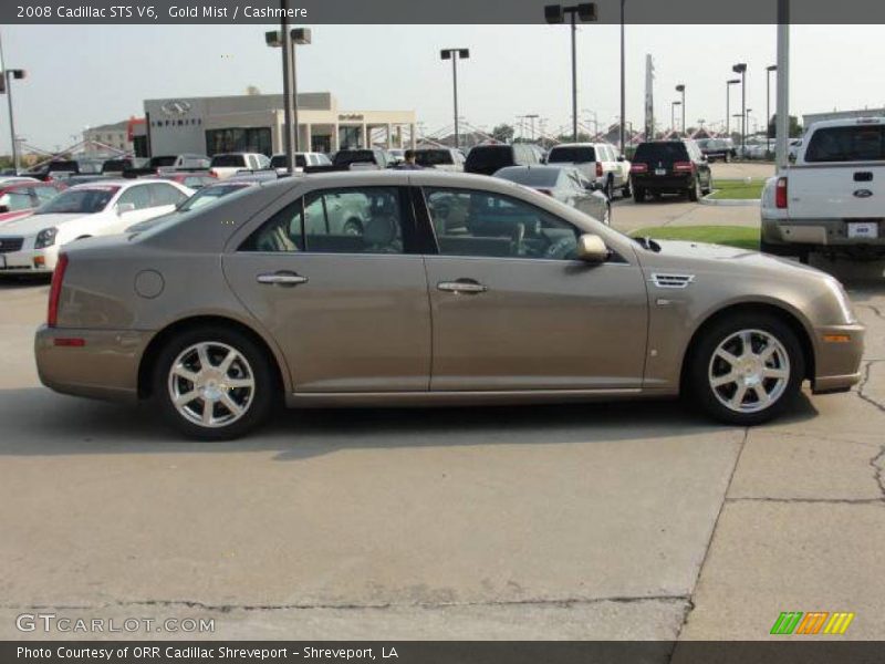 Gold Mist / Cashmere 2008 Cadillac STS V6