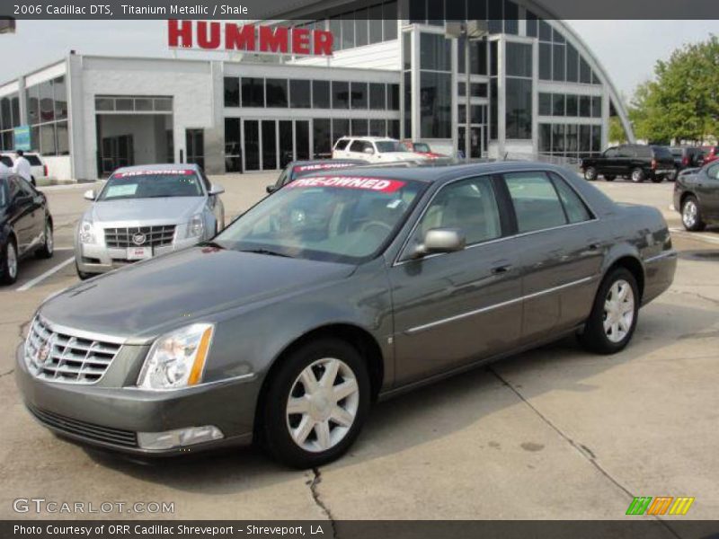 Titanium Metallic / Shale 2006 Cadillac DTS