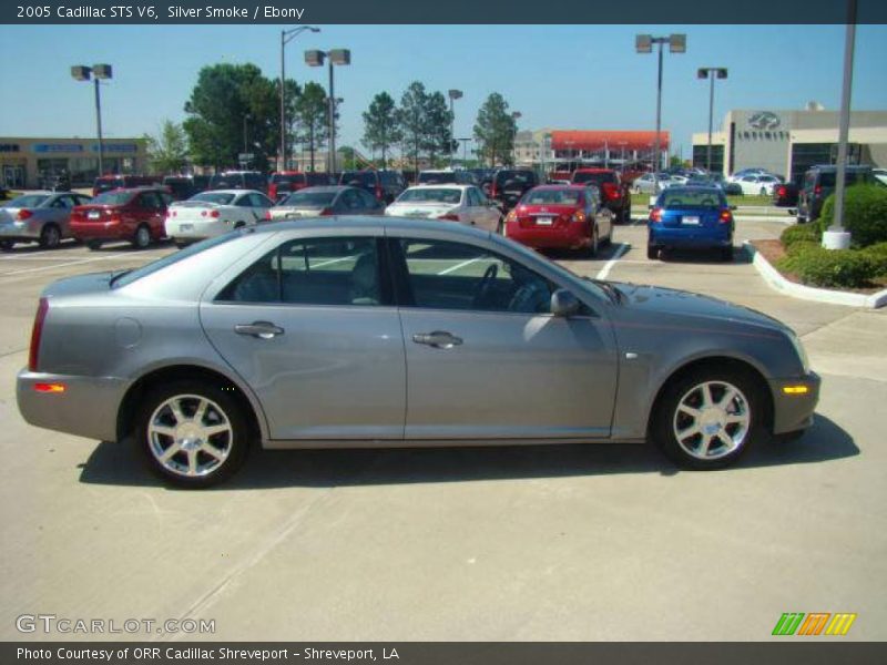 Silver Smoke / Ebony 2005 Cadillac STS V6