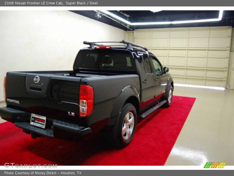 Super Black / Steel 2008 Nissan Frontier LE Crew Cab