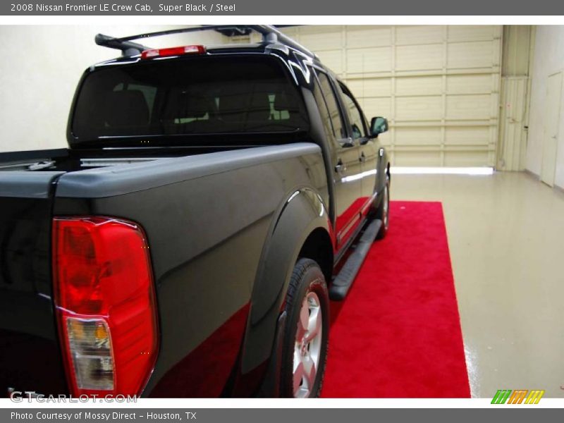 Super Black / Steel 2008 Nissan Frontier LE Crew Cab