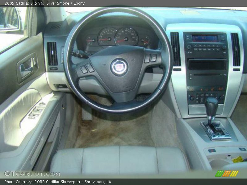 Silver Smoke / Ebony 2005 Cadillac STS V6