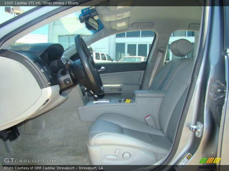 Silver Smoke / Ebony 2005 Cadillac STS V6