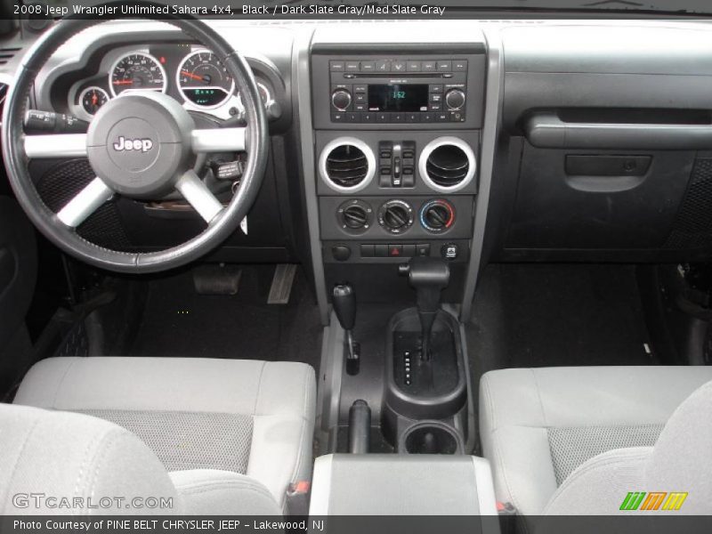 Black / Dark Slate Gray/Med Slate Gray 2008 Jeep Wrangler Unlimited Sahara 4x4