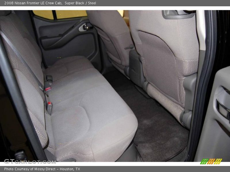 Super Black / Steel 2008 Nissan Frontier LE Crew Cab
