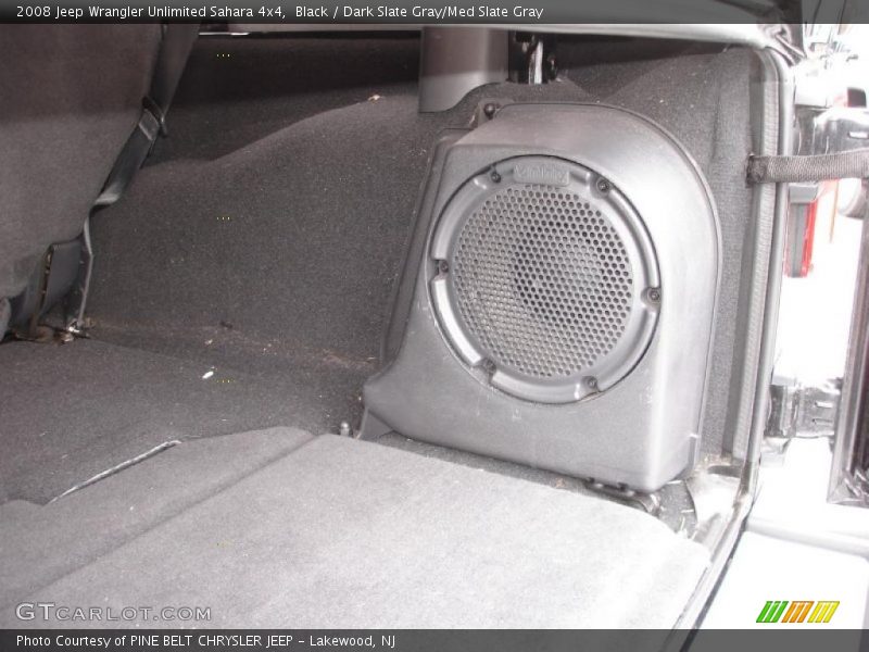 Black / Dark Slate Gray/Med Slate Gray 2008 Jeep Wrangler Unlimited Sahara 4x4