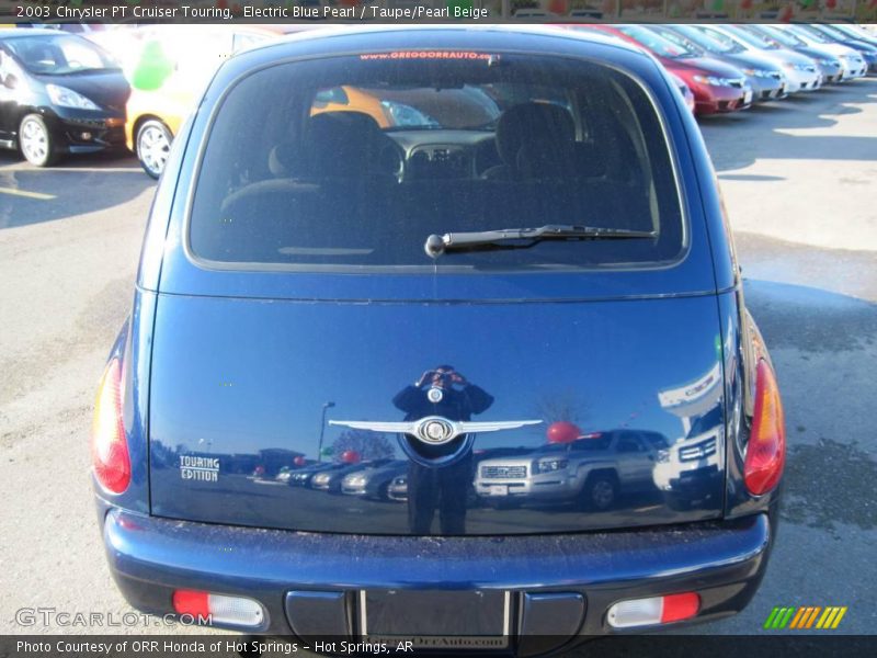 Electric Blue Pearl / Taupe/Pearl Beige 2003 Chrysler PT Cruiser Touring