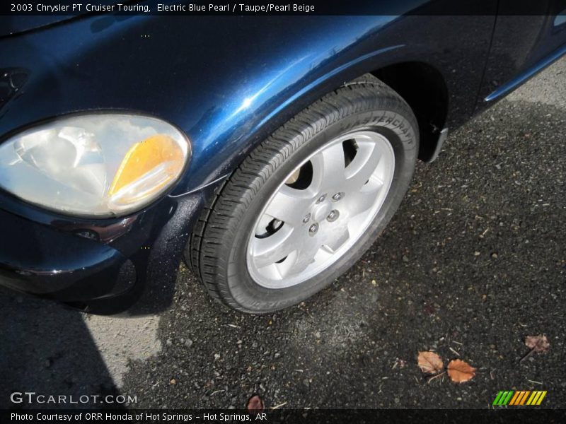 Electric Blue Pearl / Taupe/Pearl Beige 2003 Chrysler PT Cruiser Touring