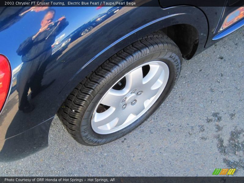 Electric Blue Pearl / Taupe/Pearl Beige 2003 Chrysler PT Cruiser Touring