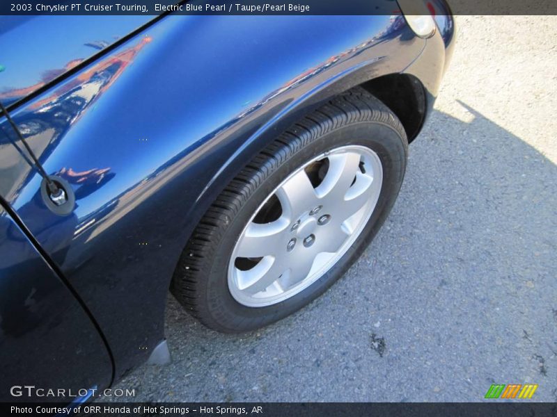Electric Blue Pearl / Taupe/Pearl Beige 2003 Chrysler PT Cruiser Touring