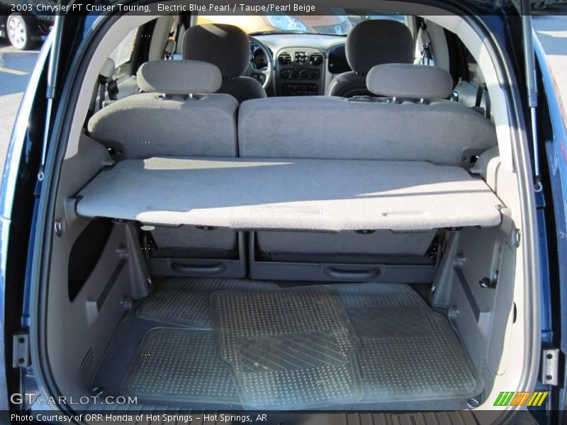 Electric Blue Pearl / Taupe/Pearl Beige 2003 Chrysler PT Cruiser Touring