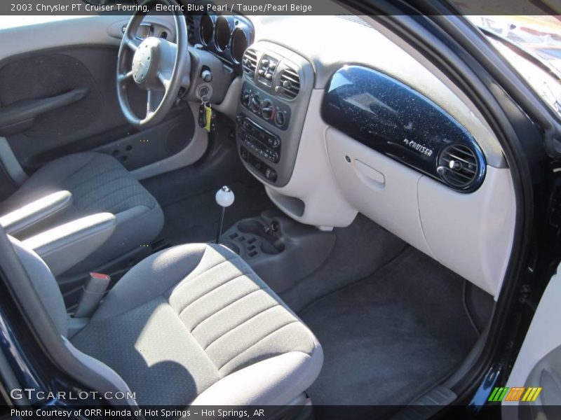 Electric Blue Pearl / Taupe/Pearl Beige 2003 Chrysler PT Cruiser Touring
