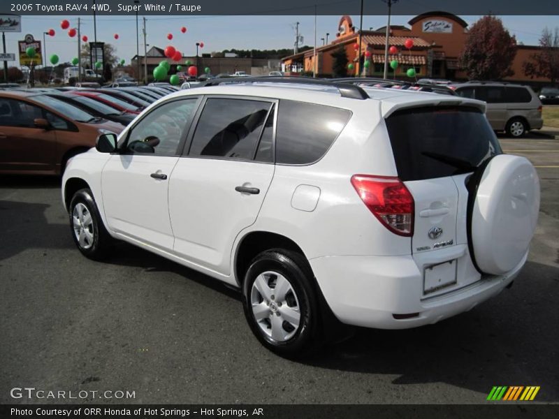 Super White / Taupe 2006 Toyota RAV4 4WD