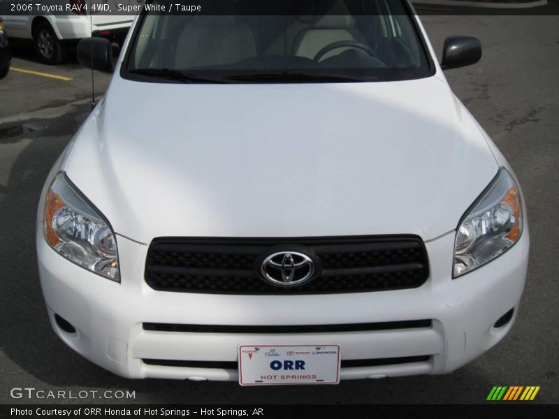 Super White / Taupe 2006 Toyota RAV4 4WD