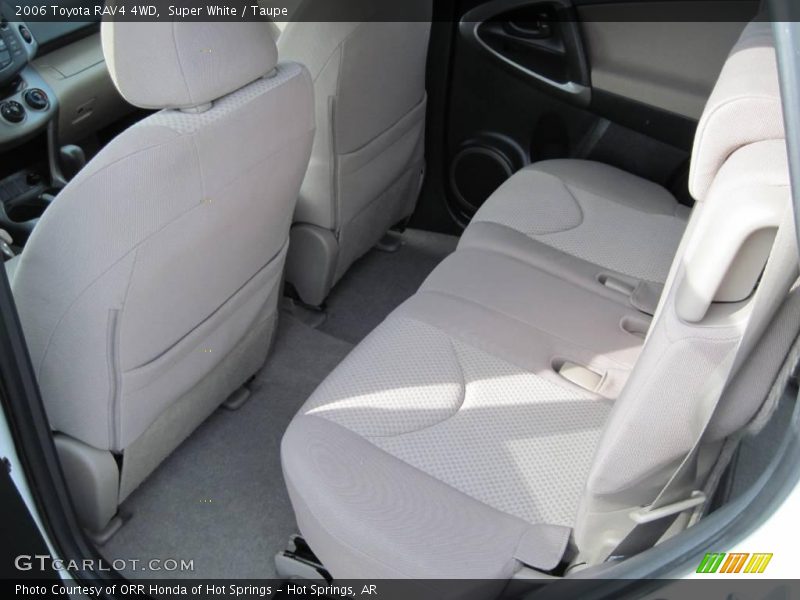Super White / Taupe 2006 Toyota RAV4 4WD