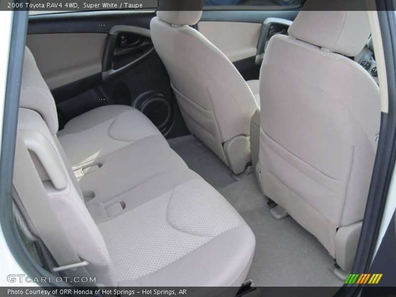 Super White / Taupe 2006 Toyota RAV4 4WD
