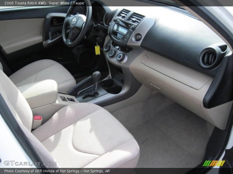 Super White / Taupe 2006 Toyota RAV4 4WD