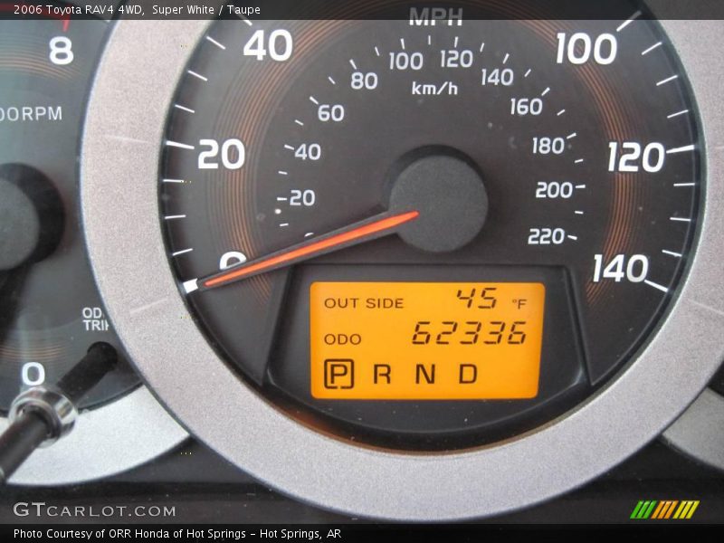 Super White / Taupe 2006 Toyota RAV4 4WD