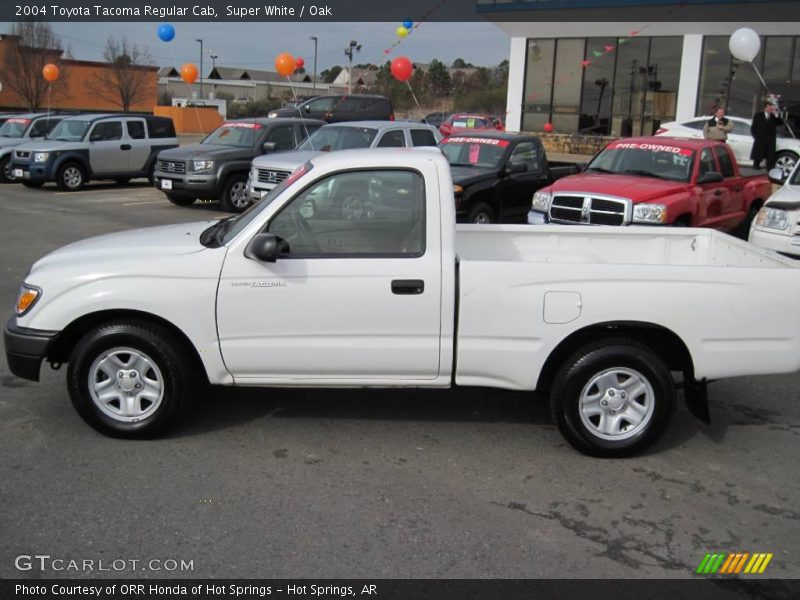 Super White / Oak 2004 Toyota Tacoma Regular Cab