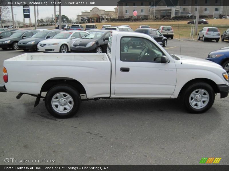Super White / Oak 2004 Toyota Tacoma Regular Cab