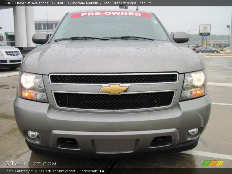 Graystone Metallic / Dark Titanium/Light Titanium 2007 Chevrolet Avalanche LTZ 4WD