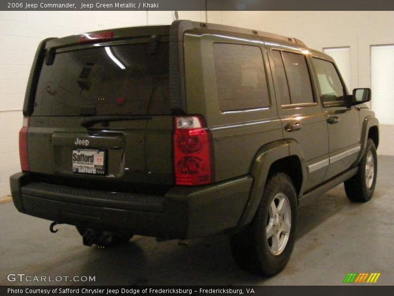 Jeep Green Metallic / Khaki 2006 Jeep Commander