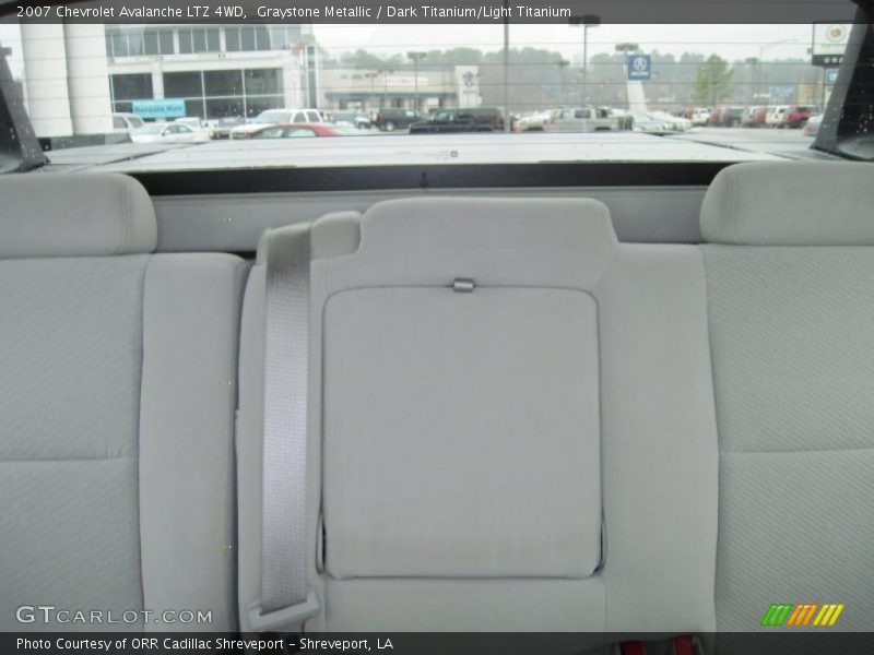 Graystone Metallic / Dark Titanium/Light Titanium 2007 Chevrolet Avalanche LTZ 4WD