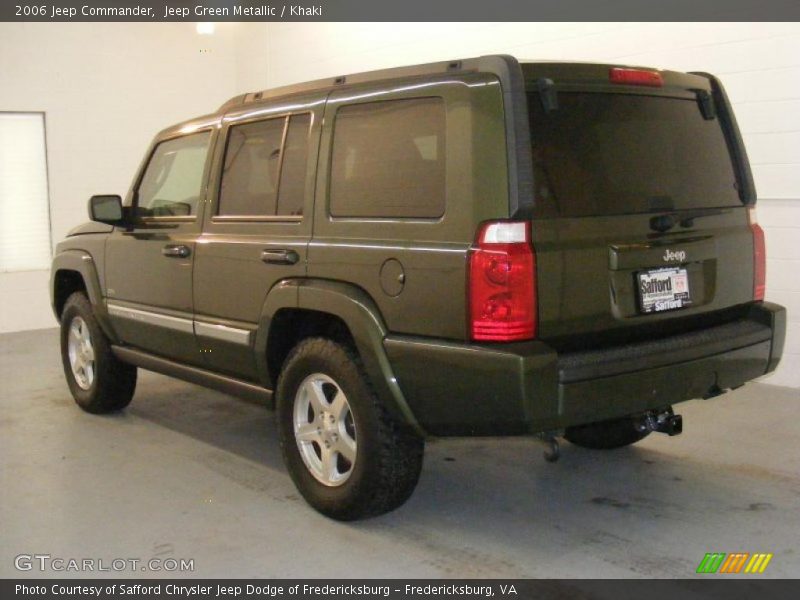 Jeep Green Metallic / Khaki 2006 Jeep Commander