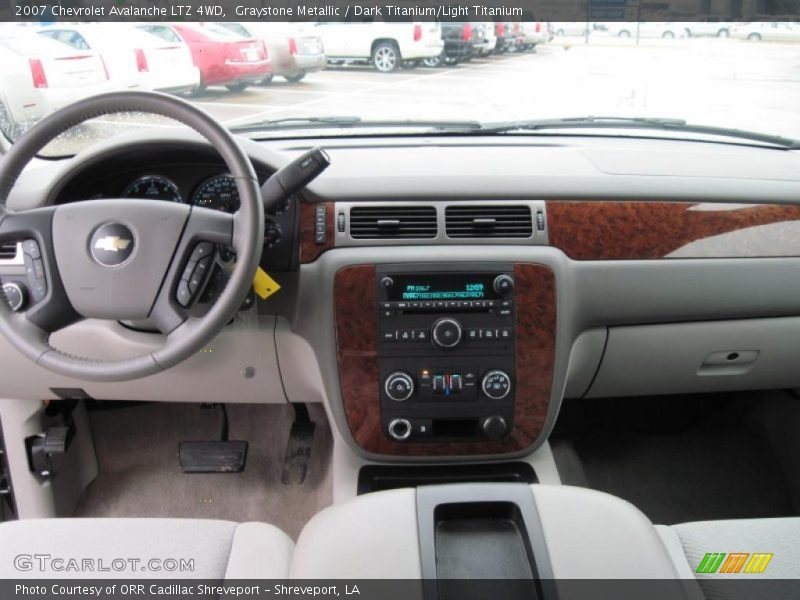 Graystone Metallic / Dark Titanium/Light Titanium 2007 Chevrolet Avalanche LTZ 4WD
