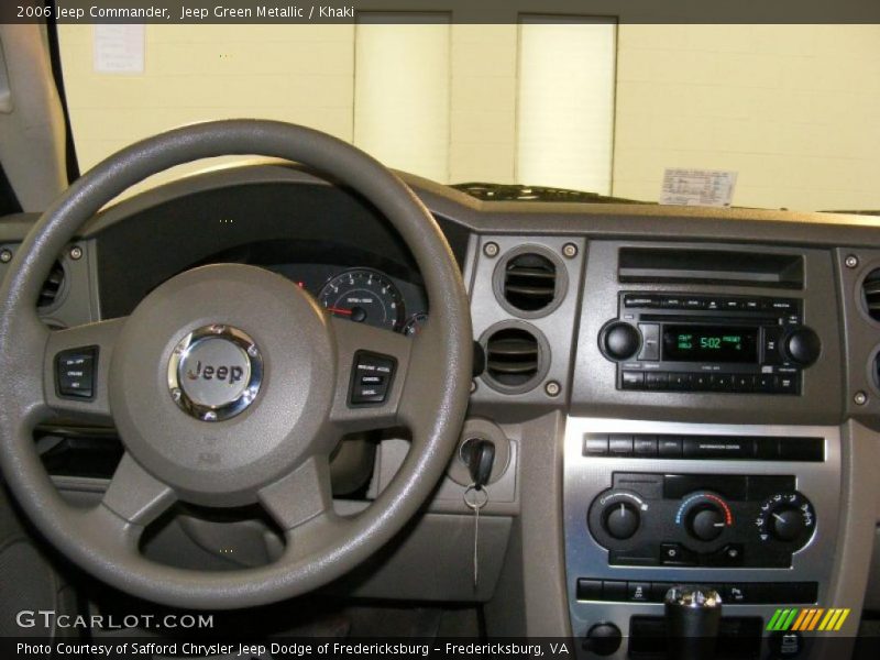 Jeep Green Metallic / Khaki 2006 Jeep Commander