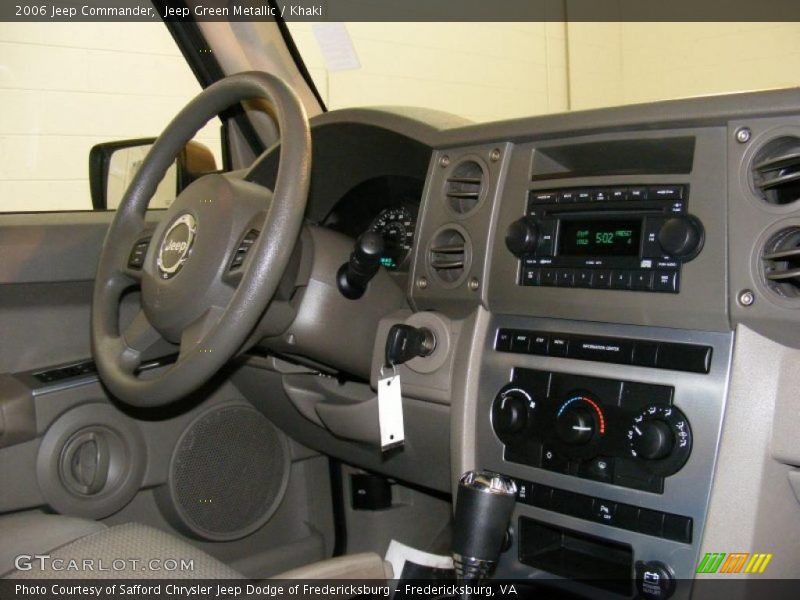 Jeep Green Metallic / Khaki 2006 Jeep Commander