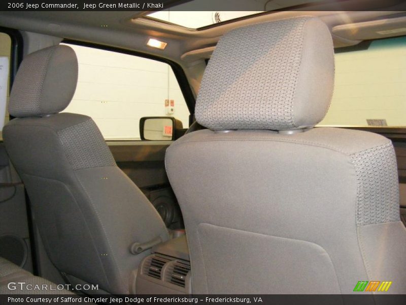Jeep Green Metallic / Khaki 2006 Jeep Commander