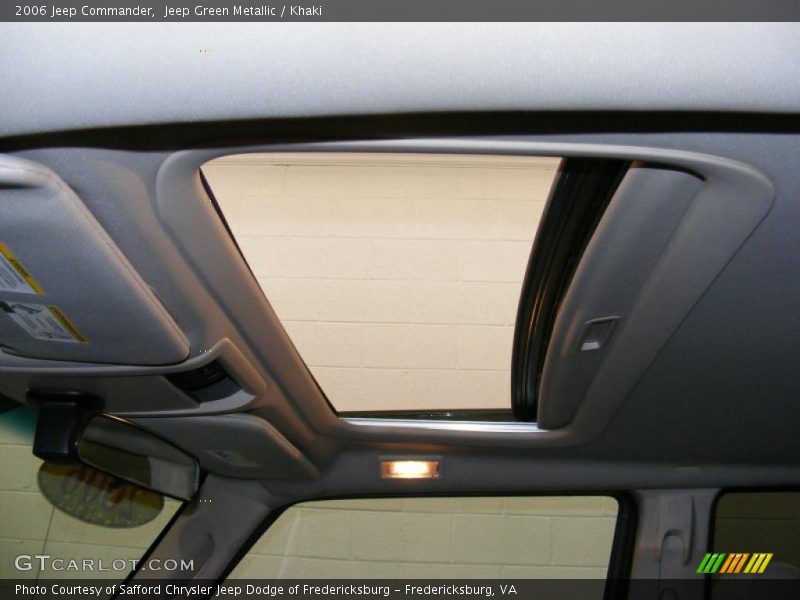 Jeep Green Metallic / Khaki 2006 Jeep Commander