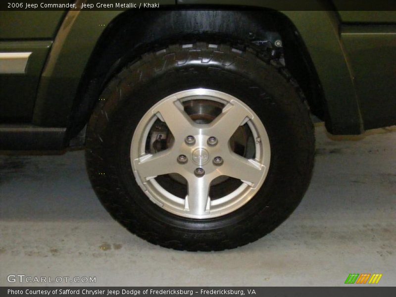 Jeep Green Metallic / Khaki 2006 Jeep Commander