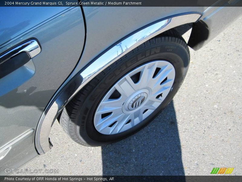 Spruce Green Metallic / Medium Parchment 2004 Mercury Grand Marquis GS