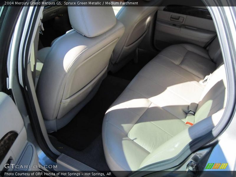 Spruce Green Metallic / Medium Parchment 2004 Mercury Grand Marquis GS