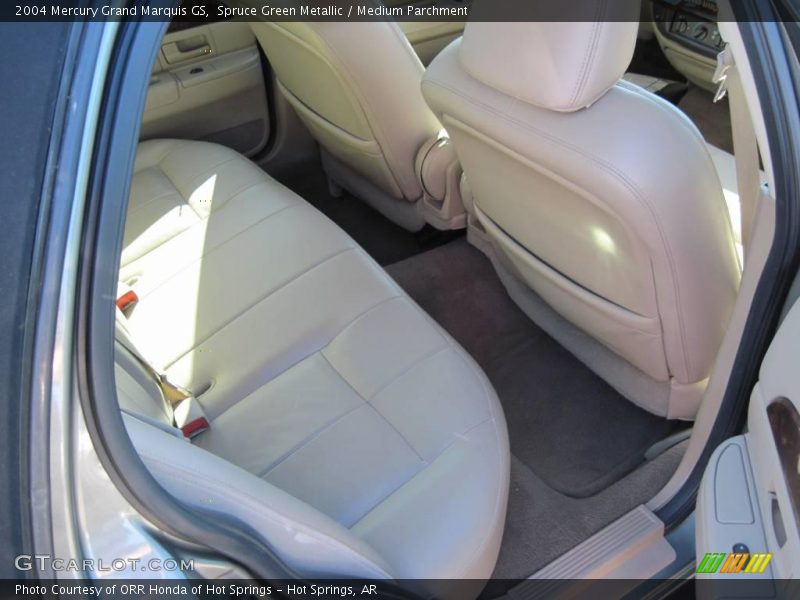 Spruce Green Metallic / Medium Parchment 2004 Mercury Grand Marquis GS