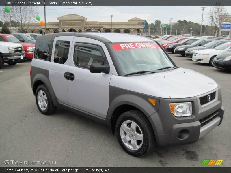 Satin Silver Metallic / Gray 2004 Honda Element EX