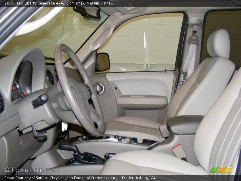Light Khaki Metallic / Khaki 2006 Jeep Liberty Renegade 4x4
