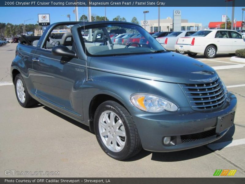 Magnesium Green Pearl / Pastel Slate Gray 2006 Chrysler PT Cruiser Touring Convertible