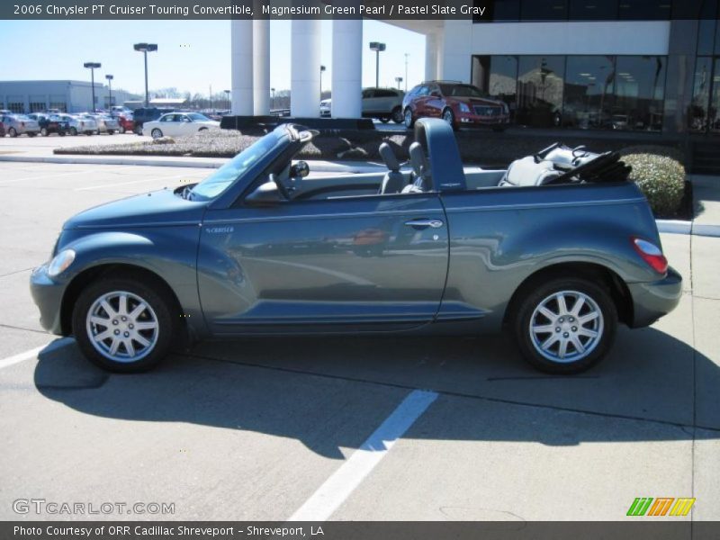 Magnesium Green Pearl / Pastel Slate Gray 2006 Chrysler PT Cruiser Touring Convertible