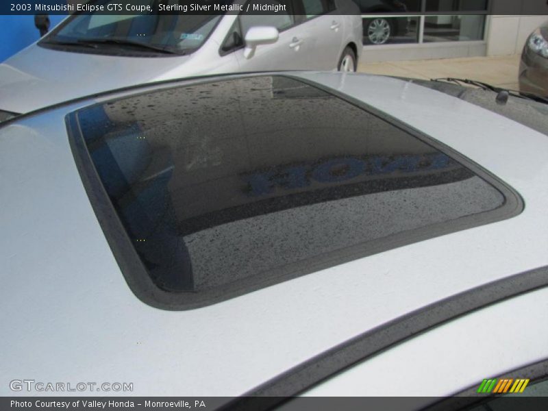 Sterling Silver Metallic / Midnight 2003 Mitsubishi Eclipse GTS Coupe