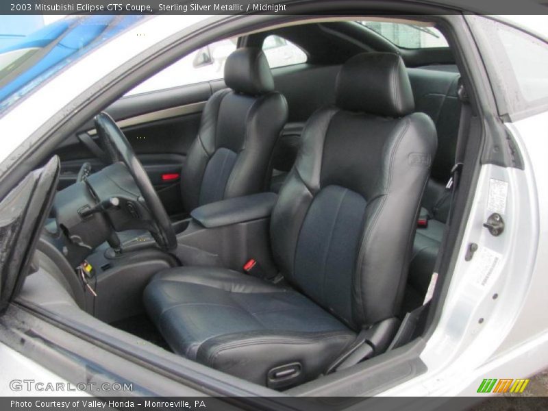 Sterling Silver Metallic / Midnight 2003 Mitsubishi Eclipse GTS Coupe