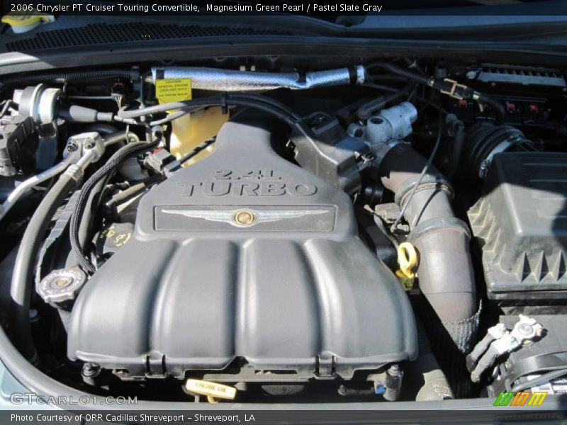 Magnesium Green Pearl / Pastel Slate Gray 2006 Chrysler PT Cruiser Touring Convertible