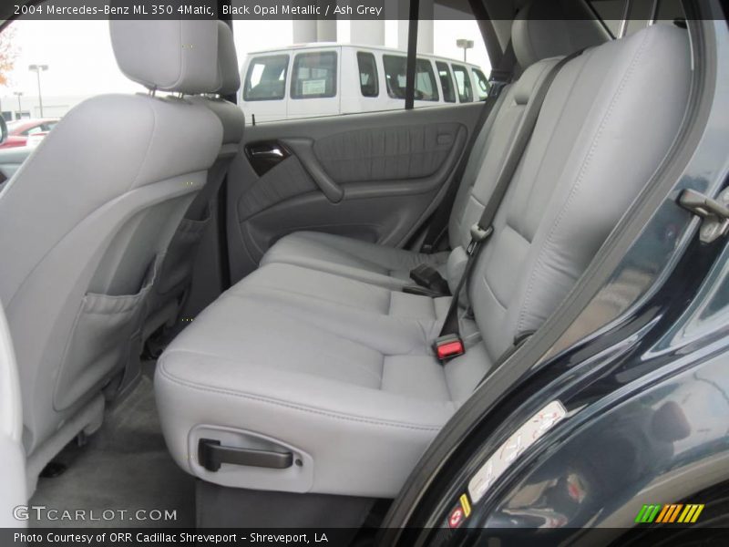 Black Opal Metallic / Ash Grey 2004 Mercedes-Benz ML 350 4Matic