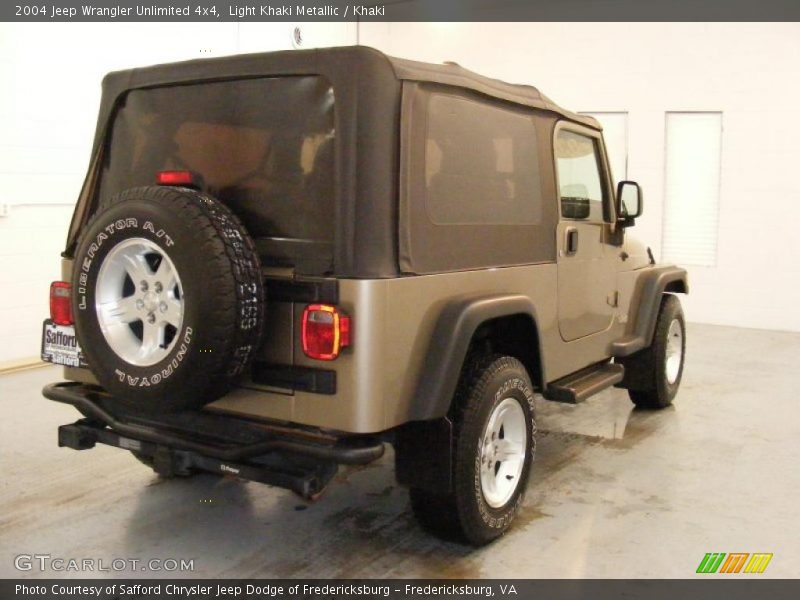 Light Khaki Metallic / Khaki 2004 Jeep Wrangler Unlimited 4x4