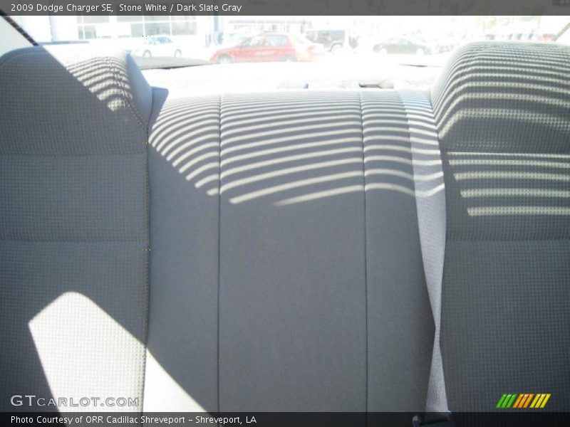 Stone White / Dark Slate Gray 2009 Dodge Charger SE