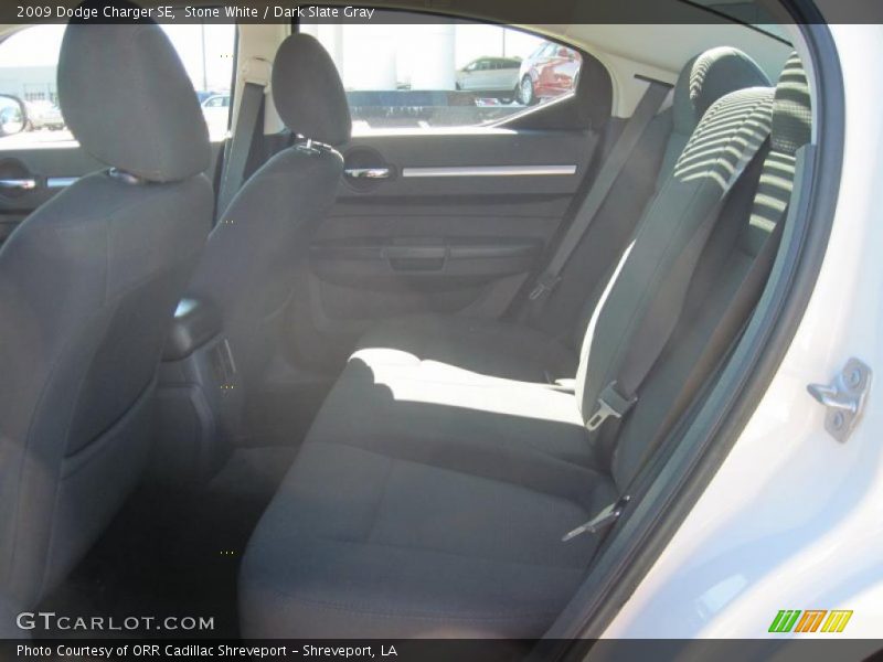 Stone White / Dark Slate Gray 2009 Dodge Charger SE