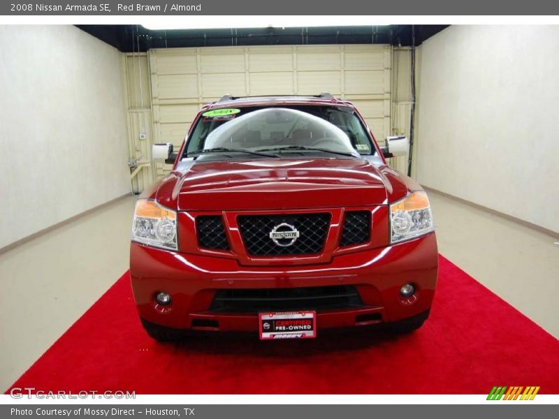 Red Brawn / Almond 2008 Nissan Armada SE